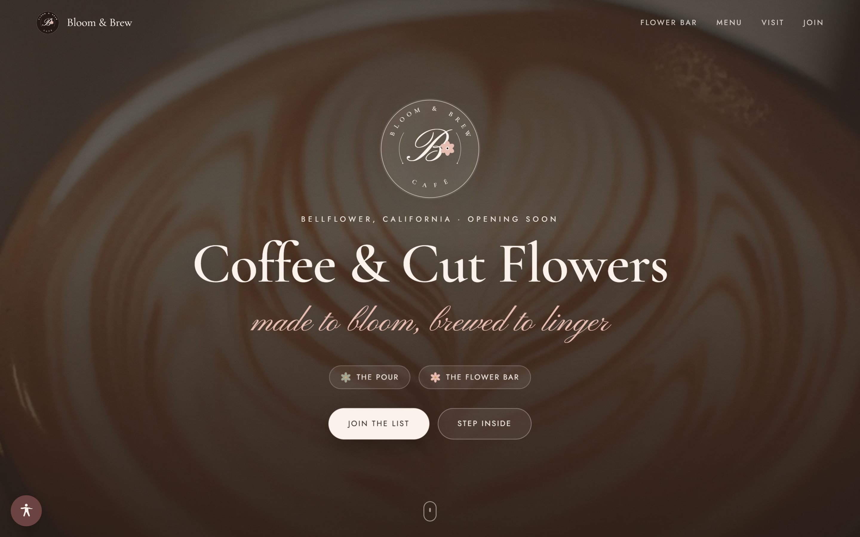 Bloom & Brew Co. — live site
