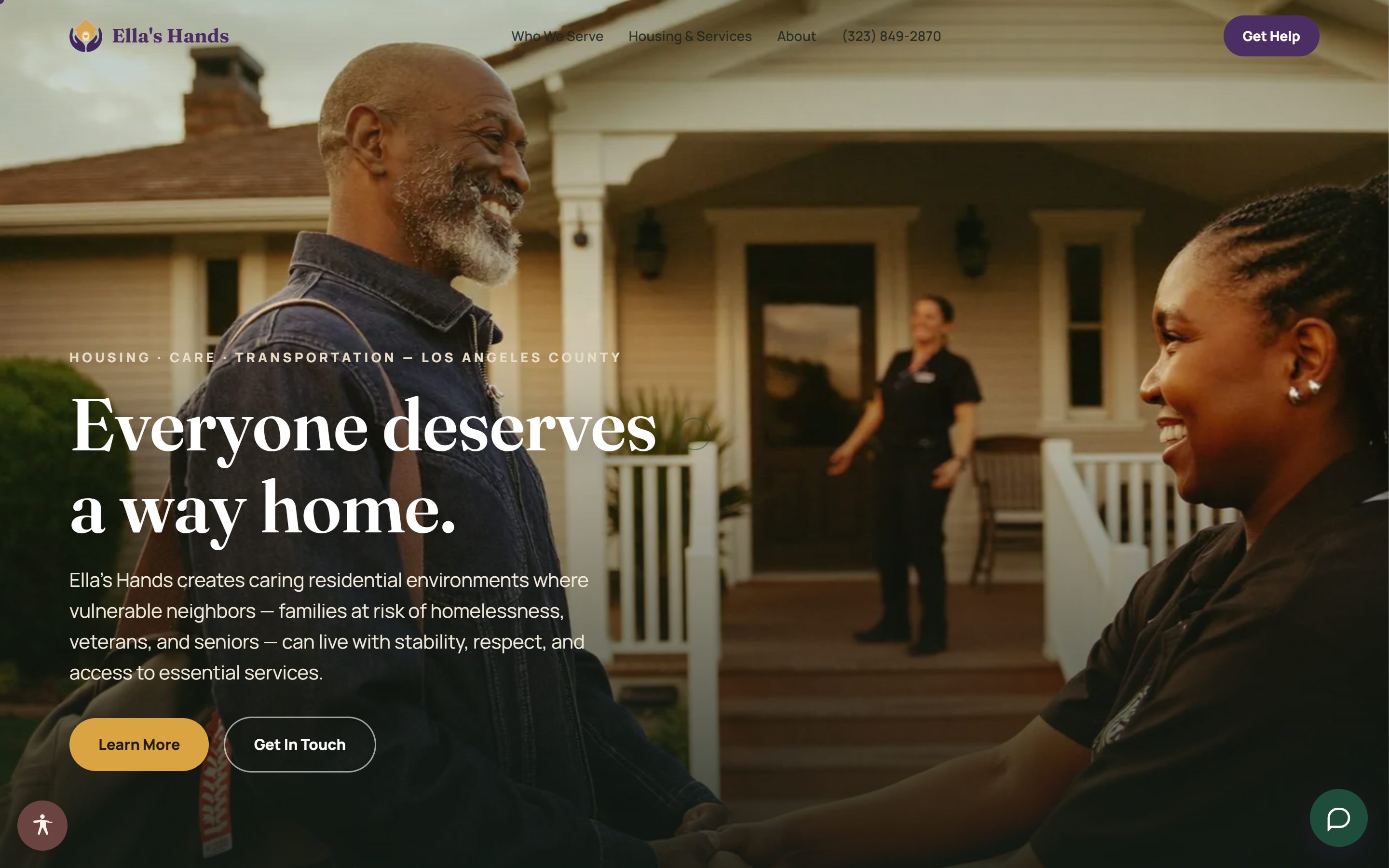 Ella's Hands — site by SCS AI Studio